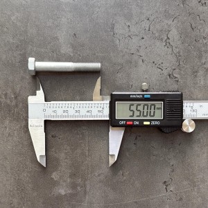 Болт М8х55х1,25 ГОСТ 7798-70 класс прочности 8.8 оцинкованный