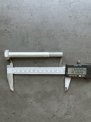 Болт М12х120х1,25 ГОСТ 7798-70 класс прочности 10.9 оцинкованный