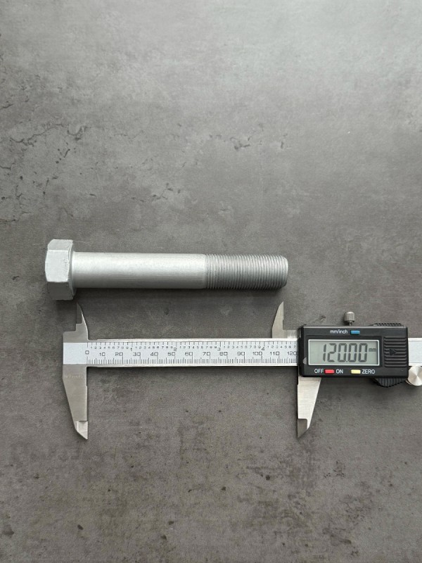 Болт М20х120х1,5 ГОСТ 7798-70 класс прочности 10.9 оцинкованный