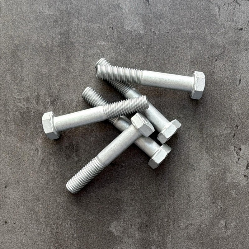 Болт М8х50х1,25 DIN 960 класс прочности 8.8 оцинкованный