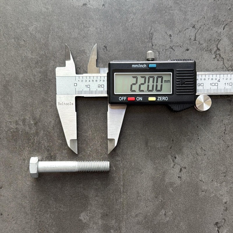 Болт М8х50х1,25 DIN 960 класс прочности 8.8 оцинкованный