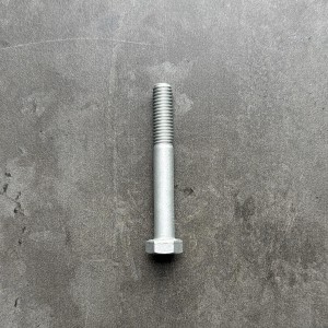 Болт М8х65х1,25 DIN 960 класс прочности 8.8 оцинкованный