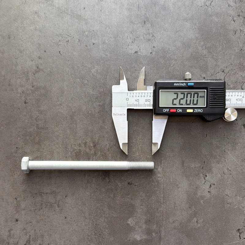 Болт М8х110х1,25 DIN 960 класс прочности 8.8 оцинкованный