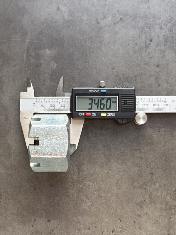 Гайка корончатая М30х1,5 (h=27, S-46) класс прочности 6 оцинкованная
