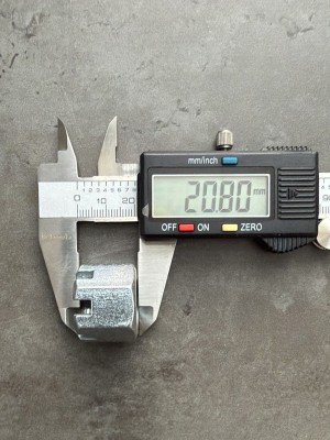 Гайка корончатая, прорезная М16х2 DIN 937