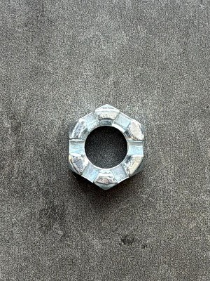 Гайка корончатая, прорезная низкая М16х1,5 ГОСТ 5933-73 класс прочности 8