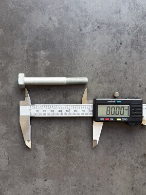 Болт М10х80х1,25 DIN 960 класс прочности 10.9 оцинкованный
